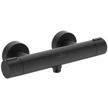 Termostaatiline dušisegisti Ideal Standard Alu+ Black Matt BD582XG, must matt