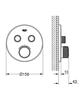 Termostaatiline dušisegisti Grohe Grohtherm SmartControl 29119000, kroom