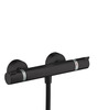 Termostaatiline dušisegisti Hansgrohe Ecostat Comfort 13116670, must matt