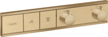 Termostaatsegisti Hansgrohe RainSelect 15380140, harjatud pronks