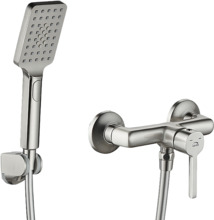 Dušikomplekt segistiga Laveo Alita, brushed nickel
