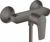 Dušisegisti Hansgrohe Talis E 71760340, harjatud must kroom, tumehall