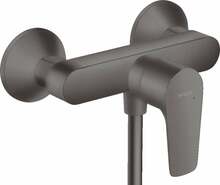 Dušisegisti Hansgrohe Talis E 71760340, harjatud must kroom, tumehall