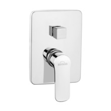 Peidetud dušisegisti Invena Siros, kroom