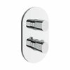 Termostaatiline vanni-/dušisegisti Ravak Chrome II, X070455, kroom