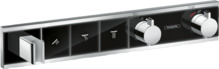 Termostaatduši segisti Hansgrohe RainSelect 15356600, must/kroom