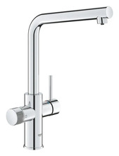 Segisti Grohe Blue Pure 30600000, L-kujuline tila, läikiv kroom