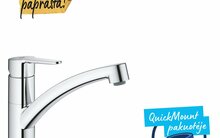 Köögisegisti GROHE Quickfix Start Eco 31685000, kroom