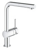 Segisti Grohe Minta 30274000, valamule, L-kujuline tila, läikiv kroom