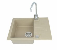 Valamu segistiga Alveus Rock 1213055SEN, graniit, 59.5 cm x 47.5 cm x 16 cm