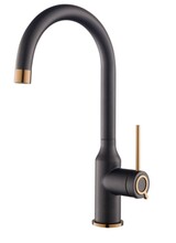 Segisti Aquasanita Helika Vide 5023, must, vask PVD 601C