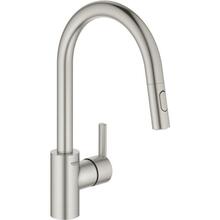 Segisti Grohe Feel 31486DC1, köögi, väljatõmmatava dušiga, supersteel