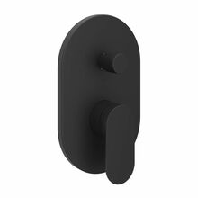 Peidetud segisti Ravak Chrome II X070466, must