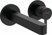 Peidetud valamusegisti Hansgrohe Finoris 76051670, matt must