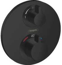 Peidetud termostaatsegisti Hansgrohe Ecostat S 15758670, matt must
