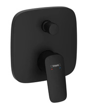 Peidetud vannisegisti Hansgrohe Logis 71405670, matt must