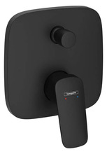 Peidetud vannisegisti Hansgrohe Logis 71407670, must matt