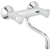 Valamu seinapealne segisti Grohe Costa L 31187001, kroom