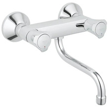 Valamu seinapealne segisti Grohe Costa L 31187001, kroom