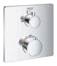Vannisegisti Grohe Grohtherm 24080000, termostaatiline, läikiv kroom