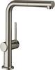 Köögisegisti Hansgrohe Talis M54 72808800, roostevaba teras