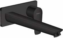 Seinapealne valamu segisti Hansgrohe Talis E, 225 mm, must matt