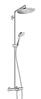 Duši süsteem Hansgrohe Croma Select S 280 1jet, kroom/valge