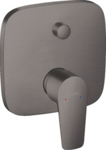 Sisseehitatav vannisegisti Hansgrohe Talis E 71745340, matt must kroom