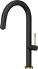 Köögisegisti Quadron Haley T Line 3623522BLMPVDG1, süsimust/kuldne