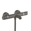 Vannisegisti Hansgrohe Ecostat Comfort 13114340, must kroom, harjatud