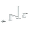 Vannisegisti Grohe Eurocube 19897001, läikiv kroom, nelja auguga