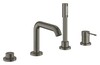 Vannisegisti Grohe Essence New 4-osaline, vanni serva paigaldatav, hard graphite