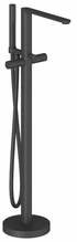 Põrandal seisev vannisegisti Ravak Chrome II CR II 080.00, must