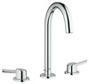 Valamusegisti Grohe Concetto 20216001, kolme auguga, kroomitud, suurus L