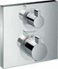 Seinapealne termostaatsegisti Hansgrohe Ecostat Square 15714000, kroom