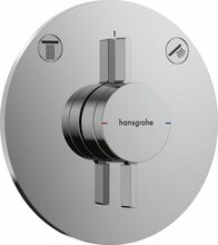 Vannisegisti Hansgrohe DuoTurn S, peidetud paigalduseks, 2 funktsiooni, kroom