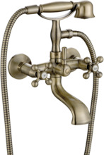 Vannisegisti dušikomplektiga Kuchinox Stilo BKI511D, Antique brass