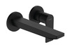 Valamusegisti Hansgrohe Rebris E 72568670, must matt, seinale paigaldatav, tila 20 cm