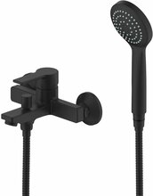 Vannisegisti Aqualine Smart Black, dušisüsteemiga