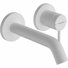 Peidetud valamu segisti Hansgrohe Tecturis S 73350700, valge matt