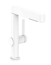 Valamusegisti Hansgrohe Finoris 76063700, matt valge, väljatõmmatava voolikuga