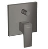 Vannisegisti Hansgrohe Metropol 32546340, sisseehitatav, must kroom, harjatud