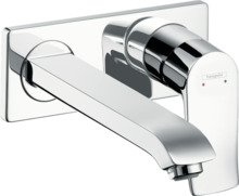 Peidetud kraanikausisegisti Hansgrohe Metris 31086000, kroom