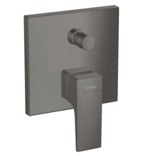 Vannisegisti Hansgrohe Metropol 32546340, sisseehitatav, must kroom, harjatud