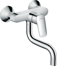 Seinapealne valamusegisti Hansgrohe Logis 71836000, kroom