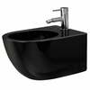Seinapealne bidee Rea Carlo Mini, 365 x 320 x 490 mm, must