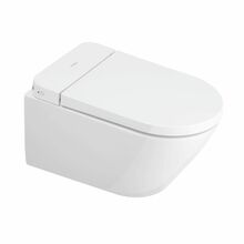 Seinale paigaldatav dušš-WC Duravit SensoWash D-Neo Compact Rimless 654000012004300, valge
