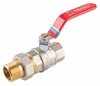 Kuulventiil Ferro Power F-Power KFPS31, pikk käepide, sisemine-välimine, liitmutter, 1