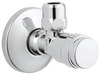 Nurgaventiil Grohe Egaplus DN 15, läikiv kroom, 41263000