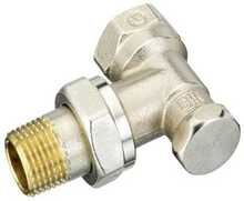 Sulgemisventiil Danfoss RLV-S DN15 003L0123, nurk